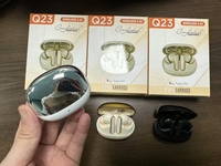Q23 Electroplate TWS Wireless Earbuds Gaming Earphones Hifi Sound BT 5.4 Headset Olahraga di Dalam Telinga Headphone Tahan Air dengan Mic