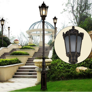 Lámpara Solar de Jardín LED para Exteriores, Resistente al Agua, Independiente, 12V DC, Célula Solar Mono Si con Batería Incluida - Product Image 1