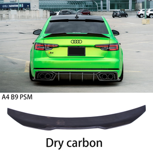 สปอยเลอร์หลังลำตัว2017-2024วัสดุคาร์บอนไฟเบอร์แห้งแท้สำหรับ B9.5 B9 S4/A4 - Product Image 1