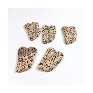 HY nuevo diseño <span class=keywords><strong>Faceroller</strong></span> cubo molde cara hielo rodillo de refrigeración para el cuidado Facial y corporal dálmata jaspe diente Gua Sha herramienta - Product Image 4