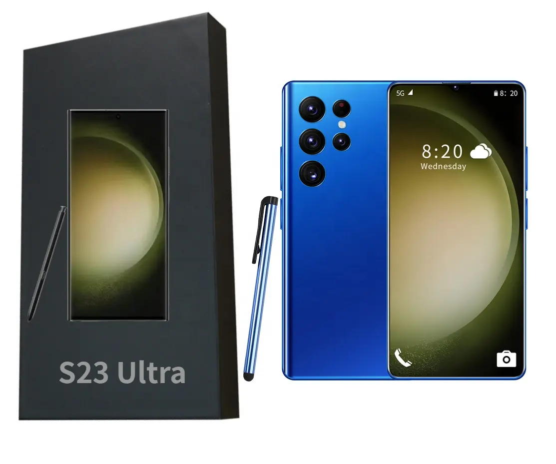 Hot New Original S23 U Itra 5g Smartphone 16GB+1TB 7.2inch Unlocked Dual Sim Mobile Phone 10-Core 6800mah Long Standby Cellphone