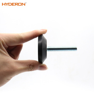 Hyderon <b>Adjustable</b> Furniture Feet Stainless Steel Shock Absorbing Anti Slip <b>Table</b> <b>Legs</b> Minimalist Design Easy Installation - Product Image 4