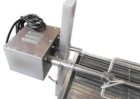 Moteur de barbecue pour broche rotative en acier inoxydable, capacité de charge 30 kg - MO001