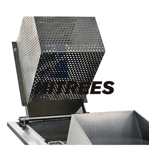 औद्योगिक टिल्टिंग बास्केट ब्लैंचिंग लाइन-फल और सब्जी प्रसंस्करण के लिए स्वचालित निरंतर - Product Image 5