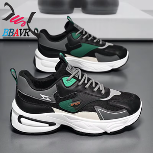 Zapatillas Deportivas Transpirables de Malla para Adolescentes, Otoño 2025, Casuales, Sin Cordones, con Suela Gruesa Antideslizante para Invierno y Primavera - Product Image 4