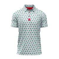 Kaos Polo Klub Golf Desain Kustom Performa Tinggi Menyerap Keringat Cepat Kering Elastis Produsen OEM ODM
