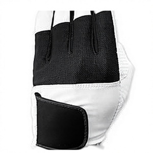 Gants de golf pour homme en cuir de chèvre blanc respirant de haute qualité, pour droitier, avec logo personnalisable et fermeture à enfiler, pour le sport - Product Image 3