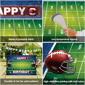 100 x150cm יום הולדת נושא רקע בד צילומי לאביזרים סטודיו וקישוטים למסיבה - Product Image 3