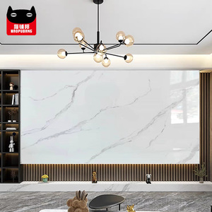 Panneau mural moderne en PVC imperméable avec placage en bois de bambou et <span class=keywords><strong>design</strong></span> marbré pour usage commercial - Product Image 2