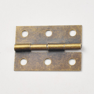 Charnière de meuble 30x43mm en bronze, montage en surface, style traditionnel, antirouille, type H - Product Image 1