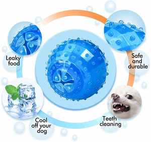 2023 nuevo estilo Cooler Pet Toy Summer Interactive TPR Dog Chew Pet Cooling Ice Frozen Dog Puppy Dentición para juguetes para mascotas - Product Image 3