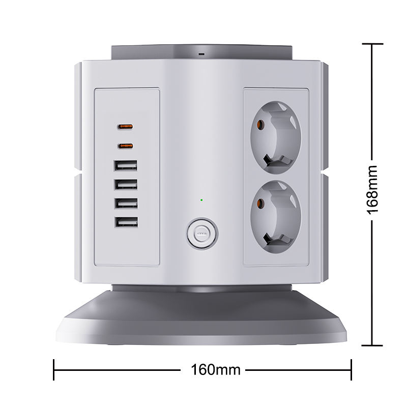 PRISE D'ALIMENTATION USB innovante avec double port panneau standard