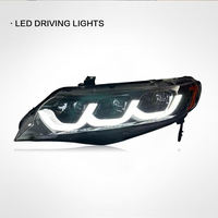 Ensemble de phares à LED REAL F114, feux de jour 12V 6000 lm 6000K pour 2006-2011