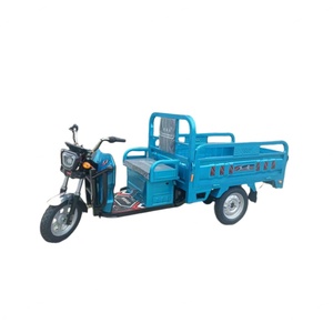 Triciclo Eléctrico de Carrocería Abierta de 48V 600W en Oferta, Triciclos Eléctricos de Doble Uso para Pasajeros y Carga para Adultos - Product Image 1