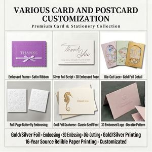 Tarjetas <span class=keywords><strong>de</strong></span> Marca Personalizadas con Estampado en Dorado y Plateado, Tarjetas <span class=keywords><strong>de</strong></span> Felicitación <span class=keywords><strong>de</strong></span> Lujo con Relieve para Invitaciones <span class=keywords><strong>de</strong></span> Boda, Logotipo Gratuito en Cartulina - Product Image 6