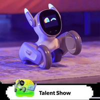 Robot Educativo Inteligente con IA para Niños, Chat de Voz Multilingüe, Integrado con ChatGPT, Programable, Robot Perro de Juguete Inteligente Bailador