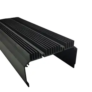 Aluminum Profiles Factory Customized 6063 Aluminum Profile Manufacturers Black Anodized Aluminum Extrusion Profile