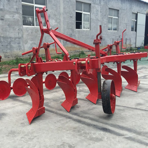 Furrow Plough 4 Row Red Farm <b>Cultivator</b> For Tractor Use High Productivity - Product Image 1