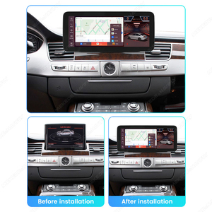 Mekede <span class=keywords><strong>Android</strong></span> Xe Stereo Màn Hình Cảm Ứng 8 Core CPU Snapdragon Qualcomm Màn Hình Chia Chuyển Hướng Xe Cho Audi <span class=keywords><strong>A8</strong></span> D4 2011-2017 - Product Image 3