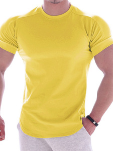 T-shirt à manches courtes pour hommes, haut de fitness, entraînement au basketball, autres activités de plein air, débardeur de sport, t-shirt de sport pour hommes - Product Image 5