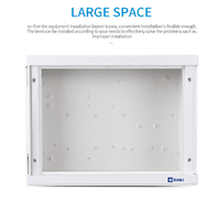 Boîtier intelligent en fibre optique Baili E-150 avec couvercle en plastique et corps métallique pour distribution multimédia Wi-Fi
