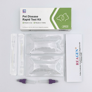 Felv kháng nguyên nhanh chóng Kit kiểm tra cho filine mèo chăm sóc Vật Nuôi Thú Y kiểm tra thẻ Cassette Kit cho vật nuôi chăm sóc sức khỏe phát hiện bệnh - Product Image 2