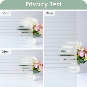 Pellicola Decorativa Autoadesiva in Vetro Stile Moderno ORON DECO, Pellicola per <span class=keywords><strong>Vetri</strong></span> di Appartamenti, Privacy per Casa e Ufficio - Product Image 2