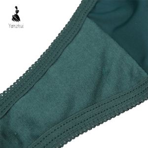 YZ 2026 Sexy <span class=keywords><strong>Perizoma</strong></span> Donna a Vita Bassa Stile Brasiliano G-string Intimo Floreale in Pizzo Traspirante da Donna - Product Image 6