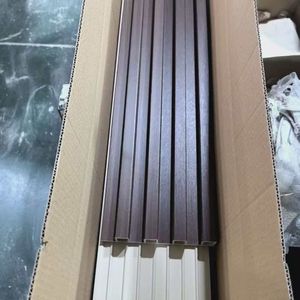 Panel de Pared de Lujo WPC, Rejilla Decorativa 3D para Interiores, Revestimiento de Pared de PVC, Paneles Decorativos Acanalados, Precio al por Mayor - Product Image 5