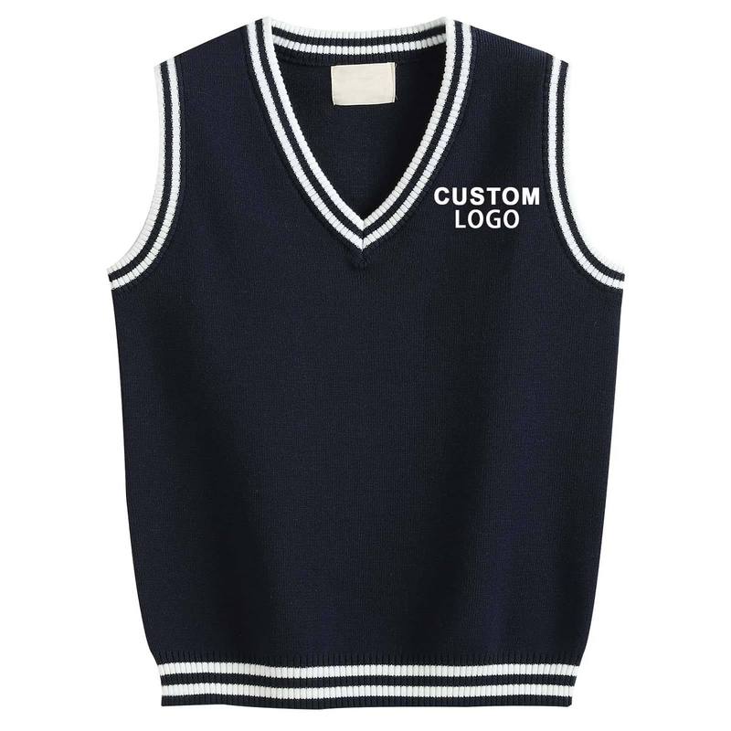 Custom LOGO Patterns Boy Girls Knitted