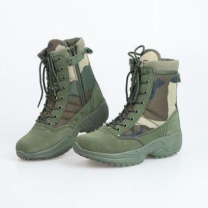 Stivali da trekking di vendita caldi stivali da trekking da Cross Country stivali di gomma tagliati alti scarpe da trekking da combattimento - Product Image 4