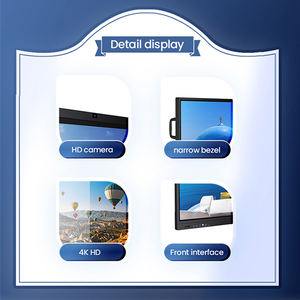 <span class=keywords><strong>Tableau</strong></span> interactif 55 pouces <span class=keywords><strong>tableau</strong></span> noir intelligent à écran plat interactif à écran tactile magnétique d'éducation portative pour l'école - Product Image 5