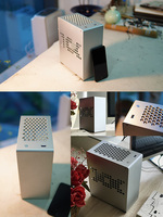 Boîtier pour ordinateur de bureau gamer en aluminium, Mini tour de PC pour carte mère ITX, ordinateur gamer domestique, très petite taille
