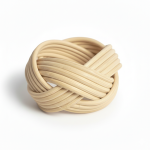 Anillo de Servilleta de Ratán Tejido a Mano para Mesa de Comedor, Accesorios Rústicos y Elegantes para Decoración de Mesa, Perfectos para Bodas y Fiestas - Product Image 1