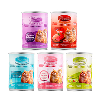 Nourriture humide pour chat Flinnie, haute teneur en viande, sans OGM, sans céréales, sans additifs, texture pâtée, très savoureuse