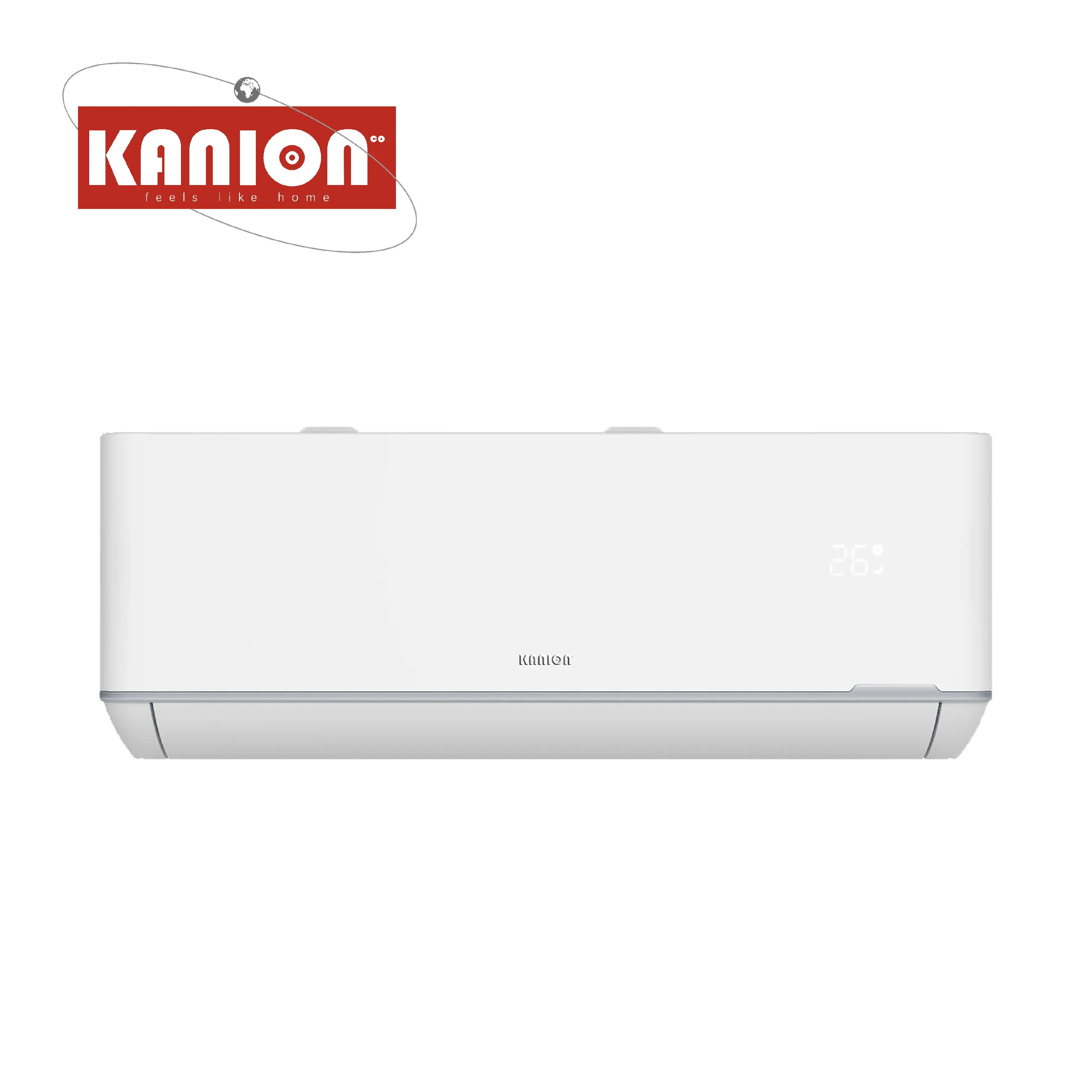 Split Wandmontage Gleichstrom-Inverter Klimaanlage R32 windfrei Tech einfach zu reinigen Mini-AC für zuhause