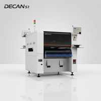 Machine de Placement de Composants SMT Haute Vitesse Hanwha Samsung DECAN S1 70000 CPH avec Caméra Fly pour Ligne d'Assemblage de PCB LED