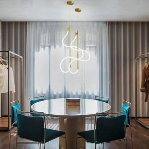 Lampe <span class=keywords><strong>Luke</strong></span> à 360 degrés, LED APCITL, tube en silicone flexible, 360 degrés, 360 LED, lumière de corde flexible, APCITL, lustre, lampes suspendues - Product Image 3