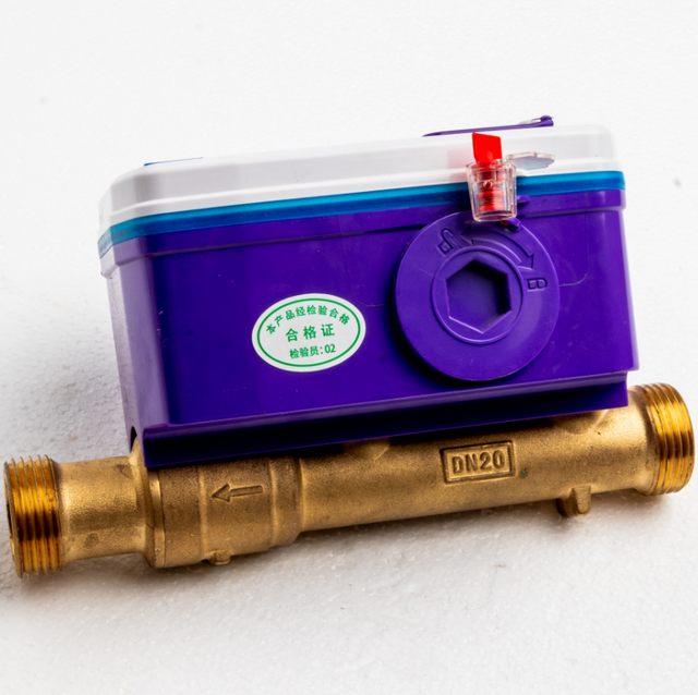 Smart Ultrasonic Lorawan Nbiot Optional Water Meter Valve Controlled Flow Meter for Water
