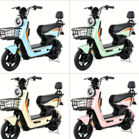 Vélo électrique chinois haute vitesse 20 km/h, pneus larges, batterie au plomb-acide 60V 20Ah