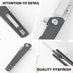 Nuovo arrivo professionale D2 campeggio sopravvivenza EDC coltello pieghevole all'aperto coltello tascabile - Product Image 6