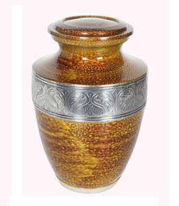 โกศผู้ใหญ่หินอ่อนมันวาวเถ้ากระดูกโลหะ - Product Image 2