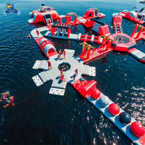 สวนน้ำเป่าลมลอยน้ำ โรงงานกวางโจว, สวนน้ำเป่าลมลอยน้ำ, สวนน้ำ - Product Image 3