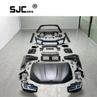 SJC para BMW serie 5 piezas de coche Bodykit F10 F18 2011-2017 nuevos y de alta calidad accesorios para automóviles bodykit parachoques delantero y trasero