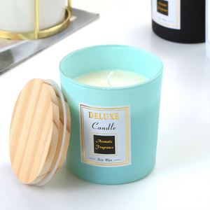 Bougie en verre parfumée de luxe personnalisée en gros pour la maison 2026 INS - Product Image 4