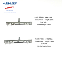 Potentiomètres à glissière ALPS RS60 Series Travel 45mm Longueur 60mm 10K 20K 50K 10A 1B pour table de mixage audio Yamaha