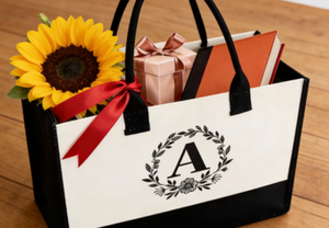 Bolsa de Playa de Gran Capacidad y Alta Calidad para Mujer, Bolsa de Lona Tridimensional con Costuras Multicolores - Product Image 3