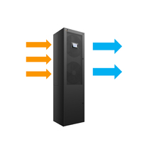 Systèmes de climatisation pour l'alimentation électrique Vertiv Liebert ERC ERE07 7,8 kW 220/380 V, alimentation par air ascendant, R410A, refroidissement par air ambiant
