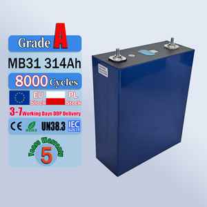 แบตเตอรี่ลิเธียมโพแทสเซียมฟอสเฟต (LFP) รุ่น LF314 MB31 3.2V 314Ah 330Ah จาก EU Stock สำหรับระบบกักเก็บพลังงาน - Product Image 1