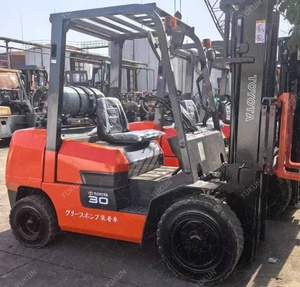 Orignal Japanese 3 Ton 5ton 6ton 8ton FGZN30 7FD30 8FD30 <b>Used</b> Toyota Forklift Diesel Forklift Truck IN SHANGHAI - Product Image 5